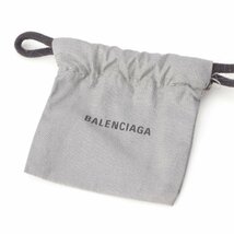 【バレンシアガ】Balenciaga　BBロゴ ピン ラインストーン ロング ピアス シルバー 【中古】【正規品保証】207108_画像9