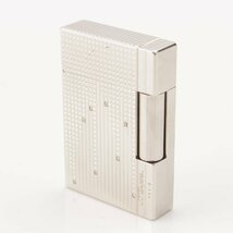 【デュポン】STDupont　2005年世界限定1952個 ダイヤモンドドロップス ギャツビー ガスライター シルバー 【中古】【正規品保証】206807_画像2