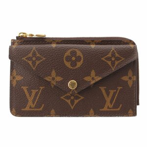 【ルイヴィトン】Louis Vuitton モノグラム ポルトカルト レクトヴェルソ コインケース 小銭入れ M69431 ブラウン【中古】207375