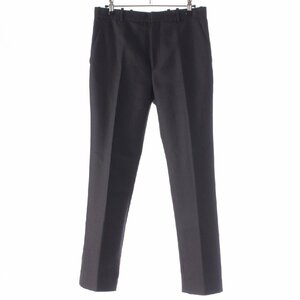 [ Dior ]DIOR side line wool ×moheya pants bottoms 841P06A1030 black 34 [ used ][ regular goods guarantee ]207820