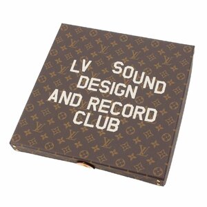 【ルイヴィトン】Louis Vuitton　モノグラム ピザボックス レコードケース インテリア 雑貨 GI0634 ブラウン 【中古】【正規品保証】208255