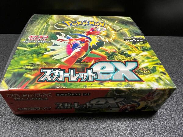 ほ ポケモンカード　 スカーレットex 1BOX シュリンク付き