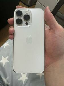 【ジャンク品】【値下げ交渉○】Apple｜iPhone 13 Pro 256GB｜SIMフリー｜最大バッテリー容量78%｜ホワイト│ 画面割れ有