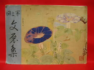 希少 レア 付加価値図録 第三回 文展集 文部省美術展覧会 金井紫雲 編 芸艸堂 巧芸社 昭和１４年 光村原色版印刷所 帝展 日展