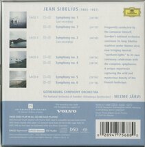 CD/ 4CD / ヤルヴィ＆ エーテボリ響 / シベリウス：交響曲全集 / 輸入盤 SACD BOX 4枚組 4775688 40516_画像2