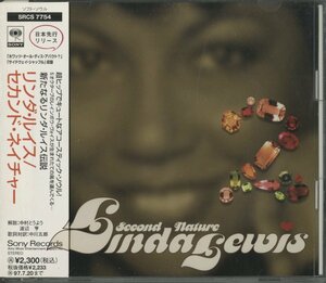 CD/ LINDA LEWIS / SECOND NATURE / リンダ・ルイス / 国内盤 帯付 SRCS7754 40515