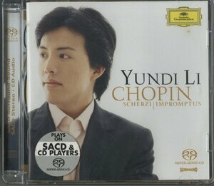 CD/ ユンディ・リ / ショパン： スケルツォ第1、第2、第3、第4番、即興曲第1、第2、第3番 / 輸入盤 SACD 002894748782 40517M