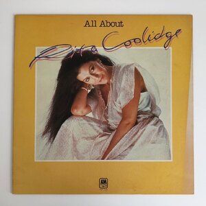 LP/ RITA COOLIDGE / ALL ABOUT RITA COOLIDGE / リタ・クーリッジ / 国内盤 ライナー A&M AMP-6043 40507