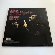 LP / イレアナ・コトルバシュ、メータ / マーラー：交響曲第2番「復活」 / UK盤 オリジナル 2枚組 ED4 DECCA SXL6744/5 40509_画像2