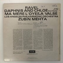 LP/ メータ / ラヴェル：「ダフニスとクロエ」第2組曲、ラ・ヴァルス、マ・メール・ロワ / UK盤 ED4 コーティングJK DECCA SXL6488 40511_画像2