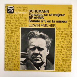 LP/ エトヴィン・フィッシャー / シューマン：幻想曲、ブラームス：ピアノ・ソナタ第3番 / フランス盤 EMI PM322 40519