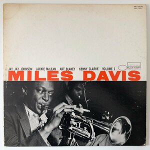 LP/ MILES DAVIS / VOLUME 1 / マイルス・デイヴィス / 国内盤 ライナー BLUE NOTE NR-8830 40601