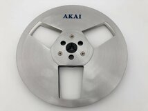 オープンリール 7号 AKAI ATR-7M 元箱付き 空リール メタルリール 使用済み 現状品_画像4