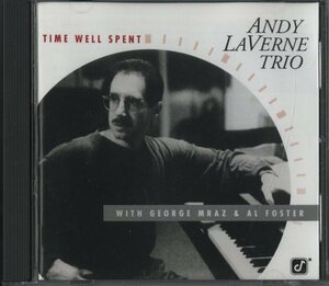 CD/ ANDY LAVERNE TRIO / TIME WELL SPENT / アンディ・ラヴァーン / 輸入盤 WATER4001 40430