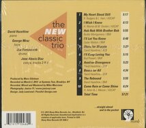 【未開封】CD / DAVID HAZELTINE TRIO / THE NEW CLASSIC TRIO / デヴィッド・ヘイゼルタイン / 輸入盤 デジパック CD1048-2 40430_画像2