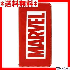 ベストセラー MARVEL マーベル スマホケース 手帳型 多機種対応 スライド式 ロゴ/レッド 67