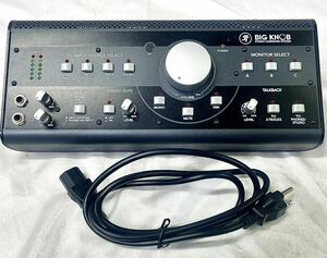 【動作OK】MACKIE BIG KNOB STUDIO COMMAND SYSTEM モニターコントローラー 電源ケーブル付属