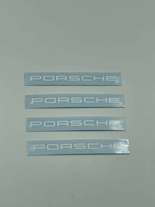 ポルシェPORSCHE ブレーキ ７５ミリホワイトキャリパー　911 964 993 996空冷水冷ステッカー　　