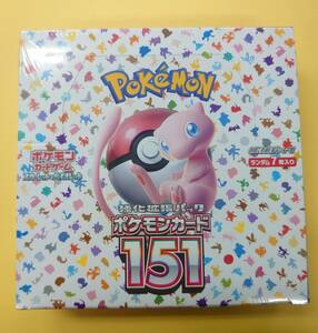 ★ポケモンカード★　新品未開封　ポケモンCGSV強化拡張パックポケモンC151　シュリンク付き　１BOX(２０パック）