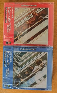  нераспечатанный старый запись The * Beatles красный запись синий запись 4 шт. комплект *THE BEATLES 1962-1966*THE BEATLES 1967-1970