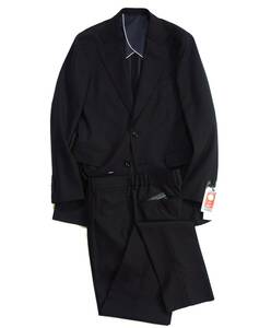 ◆未使用◆D'or Homme/ドールオム 阪急メンズ トロピカル ウール スーツ ジャケット イージーパンツ セットアップ ビジネス A7 黒◆