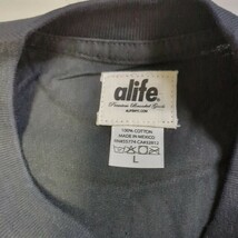 51623　alife　美品　半袖 Tシャツ　ブラック　サイズL_画像5