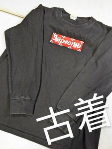 5712　supremeLOUISVUITTON　コラボ　ロンT　長袖 Tシャツ　サイズS　古着　