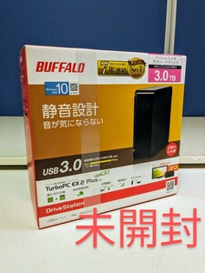 5294　BUFFALO　新品　未開封　HD-LC3.0U3-BKD　USB3.0　外付けHDD　HD-LCU3-Dシリーズ 3TB　ブラック