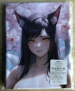 AHM000988 Ahri-League of Legends ★抱き枕カバー45*90cm 2way★ タオル ポスター タペ