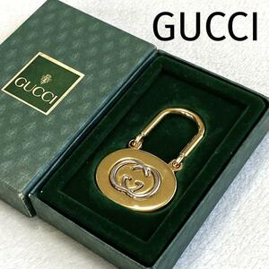 1 jpy ~ rare ultimate beautiful goods GUCCI Gucci Old Gucci GG key ring Vintage key holder 