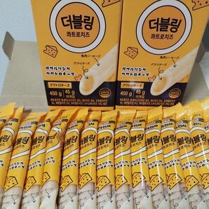 Jinju ジンジュ　ダブルリング　クワトロチーズ　魚肉チーズソーセージ　韓国人気　45g×16本　訳あり　賞味期限間近