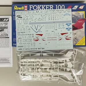 送料350円～ 激レア 希少 未使用品 Revell レベル 1/144 フォッカー 100 Helvetic / KLM / Austrian Arrows プラモデルの画像3