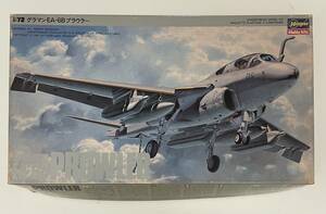 送料510円〜 希少 当時物 中袋未開封 未組立品 ハセガワ 1/72 グラマン EA-6B プラウラー アメリカ海軍 プラモデル