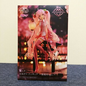 新品未開封! 桜ミク AMP+ フィギュア 桜提灯ver. 初音ミク