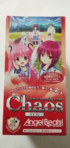 絶版 Chaos TCG Angel Beats! -1st beat- カオス エンジェルビーツ カード ブースターパック 未開封1BOX シュリンク付き