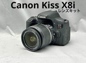 【美品】Canon EOS kiss x8i レンズキット♪Wifi標準搭載♪