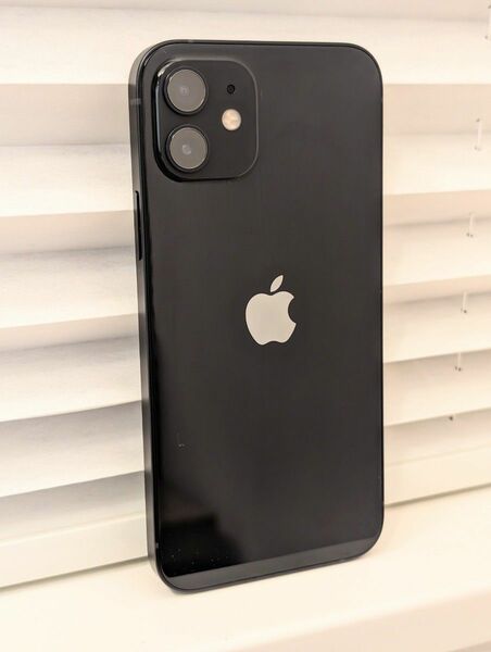 【美品】 iPhone12 64GB バッテリー最大容量89% ブラック SIMフリー Apple
