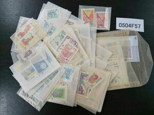 0504F57 foreign stamp Korea stamp animal plant etc. used . rose summarize 