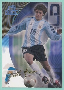 Futera PLATINUM 2003 フテラ プラティナム 2003 No.27 MIDFIELD Pablo Aimar パブロ・アイマール　アルゼンチン