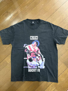 1円スタート KITH Rocky IV Vintage Tee Black キス ロッキー 映画 movie 古着 ヴィンテージ ブランド レア Tシャツ