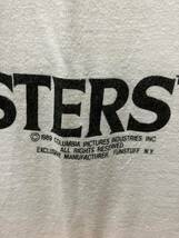 80s ゴーストバスターズ Tシャツ プリントTシャツ 古着 コットン100 ホワイト アメリカ製 キャラ USA_画像3