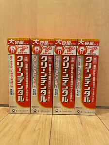 第一三共ヘルスケア クリーンデンタル 薬用トータルケア 歯磨き粉　150g 4個