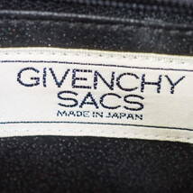 ジバンシィ GIVENCHY SACS レザー ブラック ゴールド金具 斜め掛け ショルダーバッグ[Pa1544-YJ7_画像7