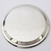 セイコー クォーツ タイプ 2 4336-8060 SEIKO QUARTZ TYPE Ⅱデイデイト SS ダークグリーン系文字盤 カットガラス メンズ腕時計[812174-BJ8_画像6