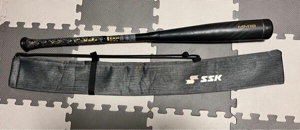 SSK mm18 軟式 84cm 720ｇ 中古 トップバランス 専用ケースあり SSK