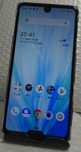 画面割れ有りタッチ操作○ 完動品　AQUOS R3 808SH エレガントグリーン SoftBank 6GB/128GB SIMロック解除済み本体