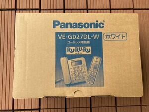  unused new goods Panasonic digital cordless telephone machine VE-GD27DL trouble prevention function installing 