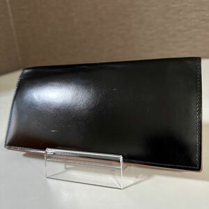 【美品】GANZO ガンゾ CORDOVAN コードバン 通しマチ 長財布