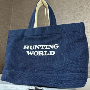 【美品】ハンティングワールド HUNTING WORLD トートバッグの画像2