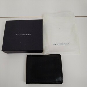 【長期保管】【当時物】 BURBERRY バーバリー 二つ折り財布